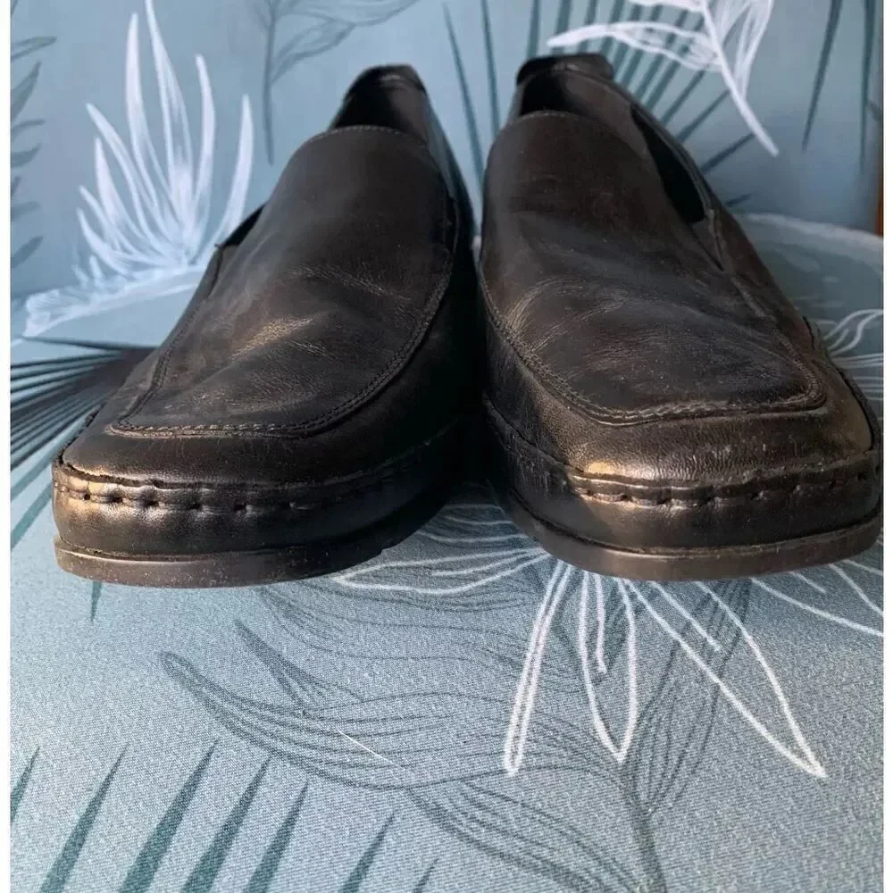 MEPHISTO Cool Air black leather loafers SHOES men’s 12